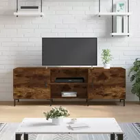 TV staliukas Televizoriaus spintelė, dūminio ąžuolo, 150x30x50cm, mediena