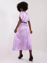 Italy Moda Suknelė-DHJ-SK-17260.90-šviesiai violetinė