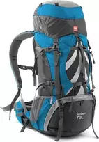 Naturehike NH70B07-B žygio kuprinė 70l + 5l mėlyna
