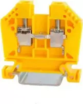 Em Group Em grupės 43402N 2 laidų šynų jungtis 10 mm2 geltona EURO 10/35 43402N