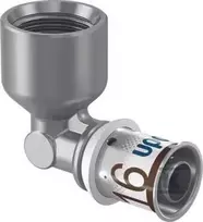 Uponor S-Press PLUS alkūnė su vidiniu sriegiu 16-Rp1/2FT