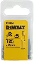 Dewalt Koncówki Torx atsuktuvo antgaliai, 25 mm, t25, 5 vnt.