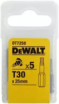 Dewalt antgaliai atsuktuvai torx torx antgaliams 25mm t30