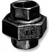 Odlewnia Zawiercie Plokštė jungtis su sandarikliu be 11 / 2 "juodo Nr. 48 (5907791622884)
