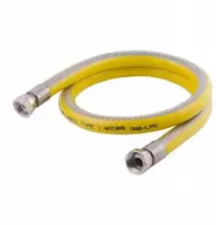 PROFITOR Dujų vamzdis su dviem pasukamomis veržlėmis G 1/2" e-GAZ Type 111 GW/GW L = 1500