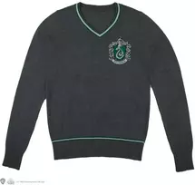 Vision Harry Potter Haris Poteris - Slytherin - pilkas megztinis - didelis