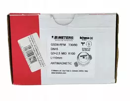 BMETERS JS antimagnetinis vandens skaitiklis. 1/2, srautas 2,5 karštam vandeniui MID R100/R50 su IP65 radijo moduliu