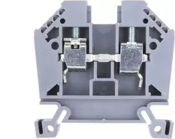 Em Group 43409 2 laidų šynų jungtis 4 mm² pilka EURO 43409