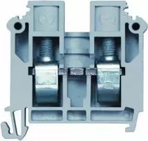 Simet 12601312 Dviejų laidų šynų jungtis 16 mm2 pilka ZSG 1-16.0s 12601312