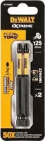 Sukimo antgaliukai FLEXTORQ T25 89 mm, DeWALT, 2 vnt.