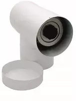 „SpiroFlex“ 60X100 T tipo jungtis su 90° plokštuma SX-TDNV60/100TDB – SX-TDNV60/100TDB