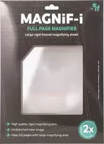 IF Magnifi- I Plėtros lakštas / stiklas knygai A4