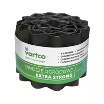 Agaplast Obrzeże Banguotas sodo apvadas 20 cm x 9 m Vartco ypač stiprus pilkas
