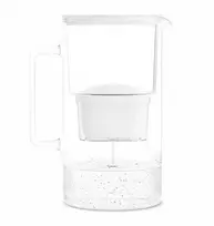 Vandens filtravimo ąsotis Wessper Aquamax Crystalline + 1 vandens filtras | baltas