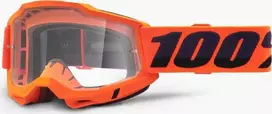 Orange Oranžinis 100% MAIŠELIS 2 Oranžinis Goggles (nuo fog iki skaidraus, LT 88% -92%)