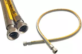 PROFITOR Dujų vamzdis su dviem pasukamomis veržlėmis G 1/2” e-GAZ Type 111 GW/GW L = 1000