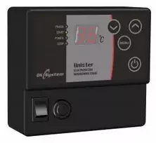 DK system elektroninis kieto kuro katilo traukos reguliatorius UNISTER