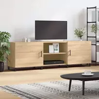 TV staliukas Televizoriaus spintelė, sonoma ąžuolo, 150x30x50cm, mediena