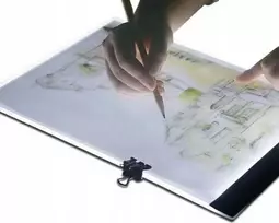 Xrec apšviesta piešimo lenta A4 LED dimeris