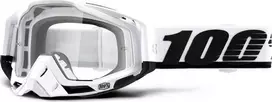 100 % akiniai 100 % RACECRAFT STUU (skaidrus stiklas, apsaugantis nuo rasojimo + 10 slydimo) (NAUJIENA)