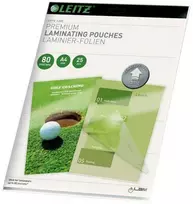 Leitz laminavimo plėvelė, 80mic, A4, 25 vnt (7479-00-00)