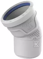 Wavin KNEE PP-HT AS+ 75/30 SANIT. PILKA