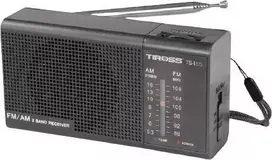 Bikuvalt TIROSS Radijas MINI PRZENOŚNE NA BATERIE Juoda