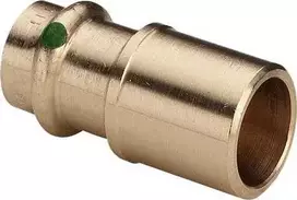Viega Reduzier-Stueck SANPRESS 2215.1 287375 18x15mm aus Rotguss