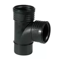 Wavin Tee 87,5 ° SiTech + 110 mm juoda (3067835)