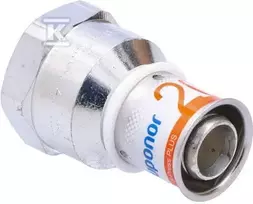 Uponor S-Press PLUS jungtis su vidiniu sriegiu. 20-Rp3/4FT