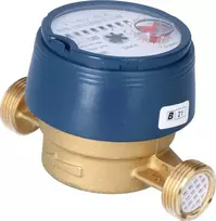 BMETERS Antgamnetinis vandens skaitiklis GSD8-I Šaltasis vanduo, 1 / 2 "AF Q3-1,6 m3 / h, Tmax: 50 ° C, L = 110mm, MID R100 / R50 AM