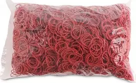 Office Products Karštai valcuotos dervos Office Products, skersmuo 25mm, 1,5X1.5mm, 60% Kauchuku, 1000G, Cowel, Raudona