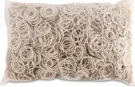 Office Products Biuro prekės Biuro prekės Guminės juostos, skersmuo 25mm, 1,5x1,5mm, 60% guma, 1000G, Apvyniojimas, Balta