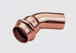 Conex 45 ° mm vienas kilio lankas B serijos Spauskite vario 28 mm (P504002800000)