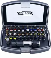 AW-Tools AWTOOLS Rinkinys BITÓW sukimo antgalių WKRĘTAKOWYCH S2 32cz.