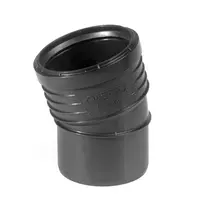 Wavin alkūnė 15 ° SiTech + 110 mm juoda (3067713)