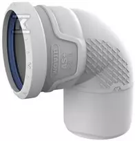 Wavin ELBOW PP-HT AS+ 75/87 SANIT.GRAY