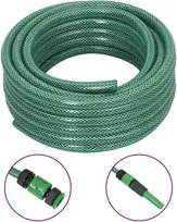 Sodo žarna su tvirtinimo detalėmis, žalia, 0,5", 10m, PVC