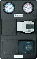 Afriso PrimoTherm K 180-2 DN25 WP 3-WM-SM siurblys, Wilo Para siurblys, ARV KVS12 maišymo vožtuvas, ARM 343 ProClick AFRISO 77814 vykdiklis