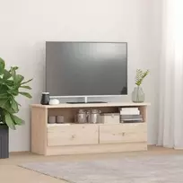 TV staliukas Televizoriaus spintelė su stalčiais ALTA, 100x35x41cm, pušis