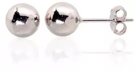 Sidabriniai auskarai Vinukai, Praba: 925°, Metalas: Sidabras - 1.5 g. - 7.1 mm.