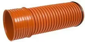 Kaczmarek lauko kanalizacijos vamzdis PP oranžinis gofruotas 400 x 3000 mm (0923143300)