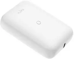 Powerbank Puro Power Bank Compact Mini 10000 mAh USB-C & USB-A balta