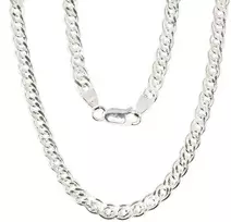 Sidabrinė grandinėlė Crandmother 4,9 mm , briaunų apdirbimas deimantu - 60 - 19.4 g. - 4,9 mm.