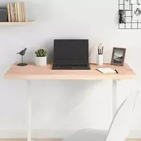 Stalviršis, 100x60x(2-4)cm, neapdorotas ąžuolo medienos masyvas