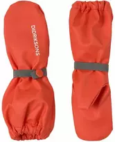 Didriksons rudeninės/demisezoninės pirštinės Pileglove Kid's 5 (Chill Raudona)