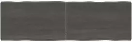 Stalviršis, tamsiai ruda, 160x50x(2-6) cm, medienos masyvas