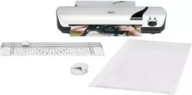 Laminavimo aparato ir pjaustyklės rinkinys 4in1GBC Inspire+, A4, 125 mik, baltas