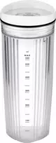 Zwilling bidon do blendera su dangteliu próżniową 550 ml balta