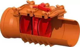 Kessel Atbulinis vožtuvas 73150 plastikinis DN 150 (73150)